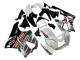 1996-1997 Honda CBR900RR 893 Motorcycle Fairings - White Green Grey Glossy Black Castrol