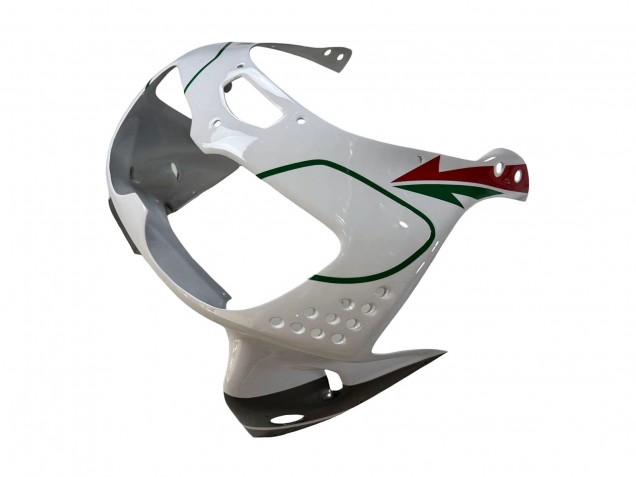 1996-1997 Honda CBR900RR 893 Motorcycle Fairings - White Green Grey Glossy Black Castrol