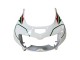 1996-1997 Honda CBR900RR 893 Motorcycle Fairings - White Green Grey Glossy Black Castrol