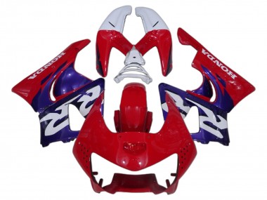 Shop 1998-1999 Honda CBR900RR 919 Motorcycle Fairing - White Red Blue