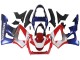 2000-2001 Honda CBR900RR 929 Motorcycle Fairings - Silver Red Blue
