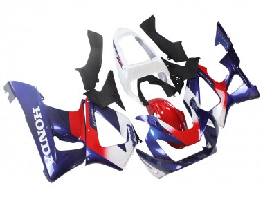 Shop 2000-2001 Honda CBR900RR 929 Motorcycle Fairings - White Red Blue