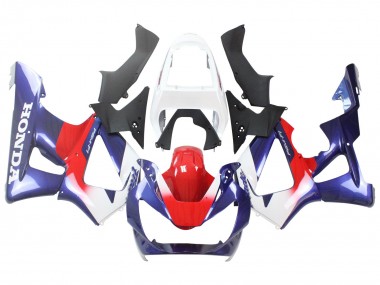 Shop 2000-2001 Honda CBR900RR 929 Motorcycle Fairings - White Red Blue