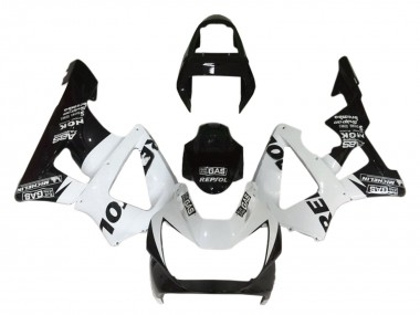 Shop 2000-2001 Honda CBR900RR 929 Motorcycle Fairings - White Glossy Black Repsol