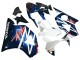 2002-2003 Honda CBR900RR 954 Motorcycle Fairings - White Dark Blue