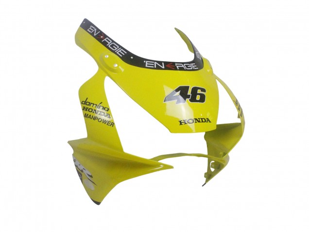 2002-2003 Honda CBR900RR 954 Motorcycle Fairings - Blue Yellow Glossy Black Red Nastro Azzurro 46