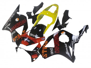 Shop 2002-2003 Honda CBR900RR 954 Motorcycle Fairings - Yellow Red Glossy Black Repsol Rossi