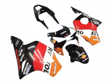 Shop 2002-2003 Honda CBR900RR 954 Motorcycle Fairing Kits - Orange White Red Glossy Black Repsol