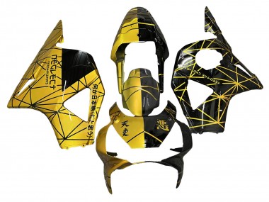 Shop 2002-2003 Honda CBR900RR 954 Motorcycle Fairing - Yellow Glossy Black