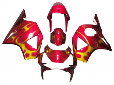 Shop 2002-2003 Honda CBR900RR 954 Motorcycle Fairings - Red Yellow