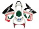 2002-2003 Honda CBR900RR 954 Motorcycle Fairings - White Red Green Glossy Black Castrol
