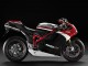 2007-2014 Ducati 848/1098/1198 Motorcycle Fairings - White Red Glossy Black