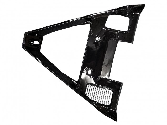 2007-2014 Ducati 848/1098/1198 Motorcycle Fairings - White Red Glossy Black