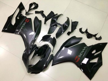 Shop 2011-2014 Ducati Panigale 1199 Motorcycle Fairings - Glossy Black
