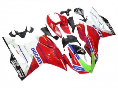 Shop 2011-2014 Ducati Panigale 899/1199 Motorcycle Fairings - White Red Green Blue Glossy Black Flex-Box