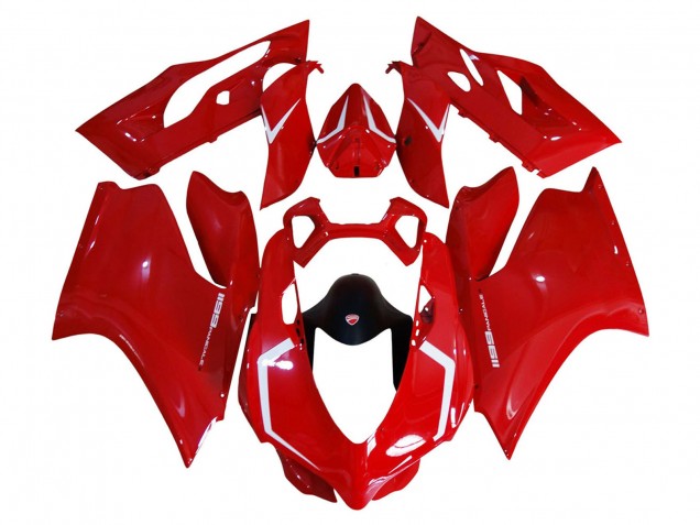 2011-2014 Ducati 1199 Motorcycle Fairing Kits - Red