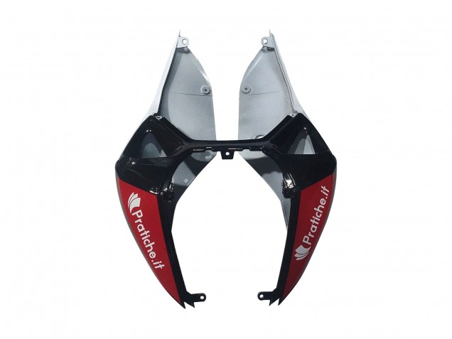 2011-2014 Ducati Panigale 899/1199 Motorcycle Fairings - White Red Glossy Black Aruba.it 7