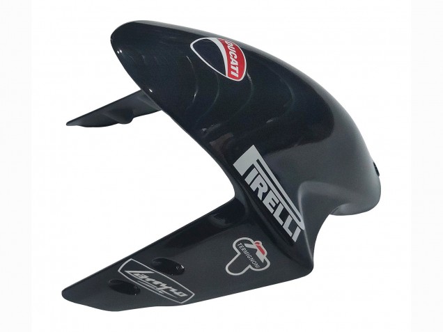 2011-2014 Ducati Panigale 899/1199 Motorcycle Fairings - White Red Glossy Black Aruba.it 7