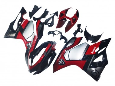 Shop 2011-2014 Ducati 1199 Motorcycle Fairings - Red Silver Black