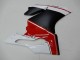 2011-2014 Ducati 1199 Motorcycle Fairings - White Red Matte Black