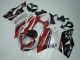 2011-2014 Ducati Panigale 899 Motorcycle Fairing - White Red Glossy Black