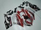 2011-2014 Ducati Panigale 899 Motorcycle Fairing - White Red Glossy Black