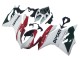 2011-2014 Ducati Panigale 899 Motorcycle Fairings - White Red Glossy Black