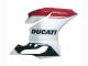 2011-2014 Ducati Panigale 899 Motorcycle Fairings - White Red Glossy Black