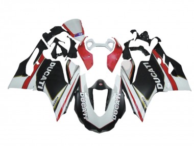 Shop 2011-2014 Ducati Panigale 1199 Motorcycle Fairings - White Red Black