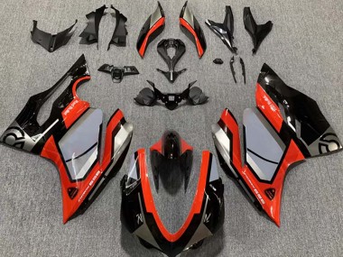 Shop 2015-2020 Ducati 959 Motorcycle Fairings - Silver Red Glossy Black