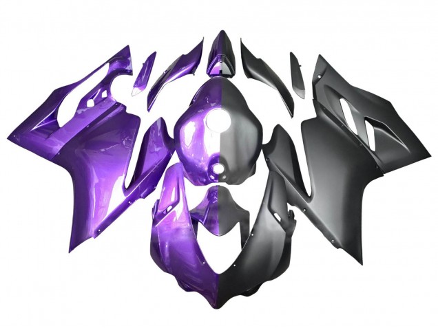 2015-2020 Ducati 959/1299 Motorcycle Fairings - Purple Matte Black