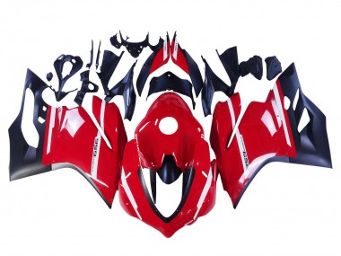 Shop 2015-2020 Ducati 959 Motorcycle Fairings - Red Matte Black