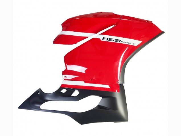 2015-2020 Ducati 959 Motorcycle Fairings - Red Matte Black