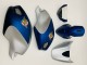 2008-2012 Ducati Monster 696 796 1100 1100S Motorcycle Fairings - Dark Blue Silver