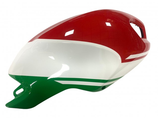 2008-2012 Ducati Monster 696 796 1100 1100S Motorcycle Fairing - White Red Green