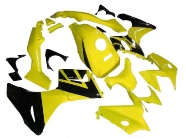 Shop 2002-2006 Honda CBR125R Motorcycle Fairings - Yellow Glossy Black