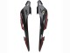 2013-2015 Honda CBR500R Motorcycle Fairings - Red Silver Glossy Black