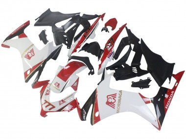 Shop 2013-2015 Honda CBR500R Motorcycle Fairings - White Red Green Glossy Black Morinage 777