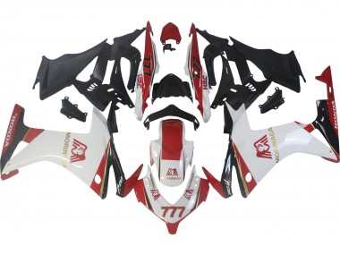 Shop 2013-2015 Honda CBR500R Motorcycle Fairings - White Red Green Glossy Black Morinage 777