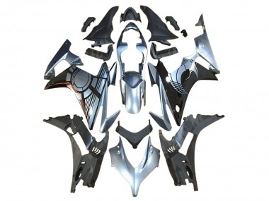 Shop 2013-2015 Honda CBR500R Motorcycle Fairing Kits - Silver Glossy Black