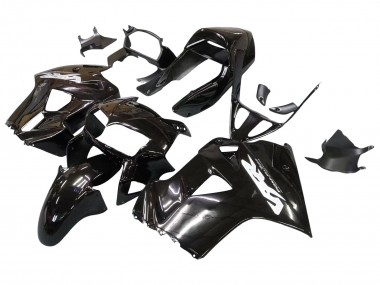 Shop 1998-2001 Honda VFR 800 Motorcycle Fairings - Glossy Black