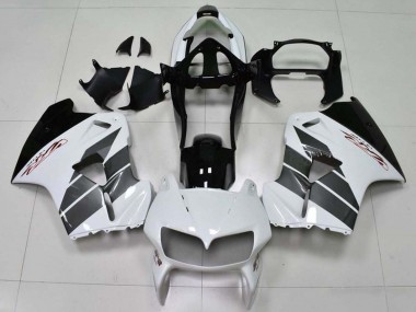Shop 1998-2001 Honda VFR 800 Motorcycle Fairings - White Black