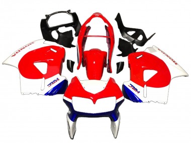 Shop 1998-2001 Honda VFR 800 Motorcycle Fairings - White Red Blue