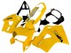 1998-2001 Honda VFR 800 Motorcycle Fairings - Yellow