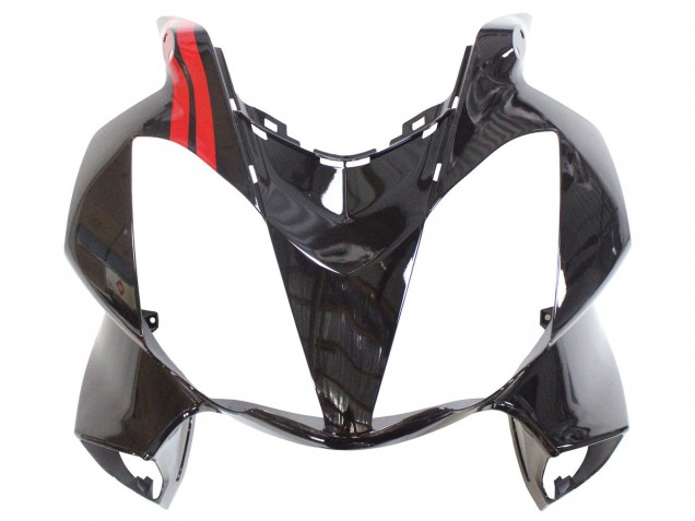 2002-2013 Honda VFR 800 Motorcycle Fairings - Glossy Black Red