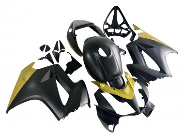 Shop 2002-2013 Honda VFR 800 Motorcycle Fairings - Yellow Matte Black