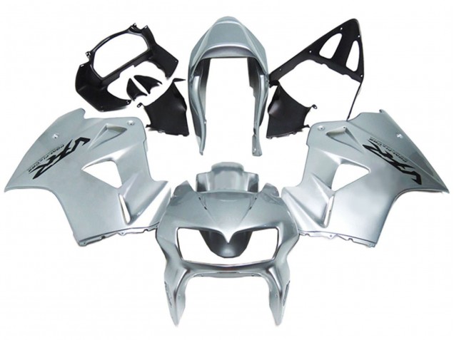 2002-2013 Honda VFR 800 Motorcycle Fairing - Silver