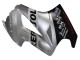 2002-2013 Honda VFR 800 Motorcycle Fairings - Silver Glossy Black Repsol