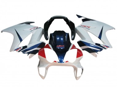 Shop 2002-2013 Honda VFR 800 Motorcycle Fairings - White Red Dark Blue HRC