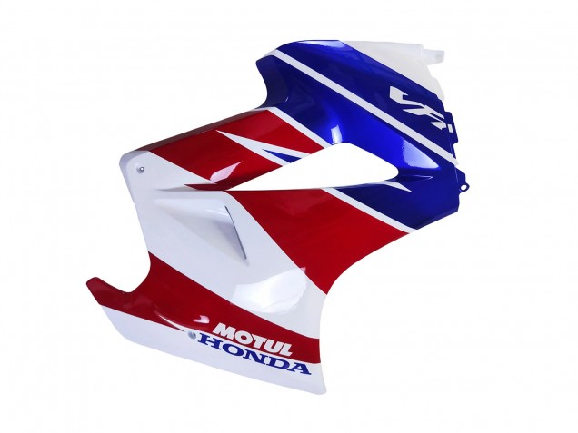 2002-2013 Honda VFR 800 Motorcycle Fairings - White Red Blue Motul